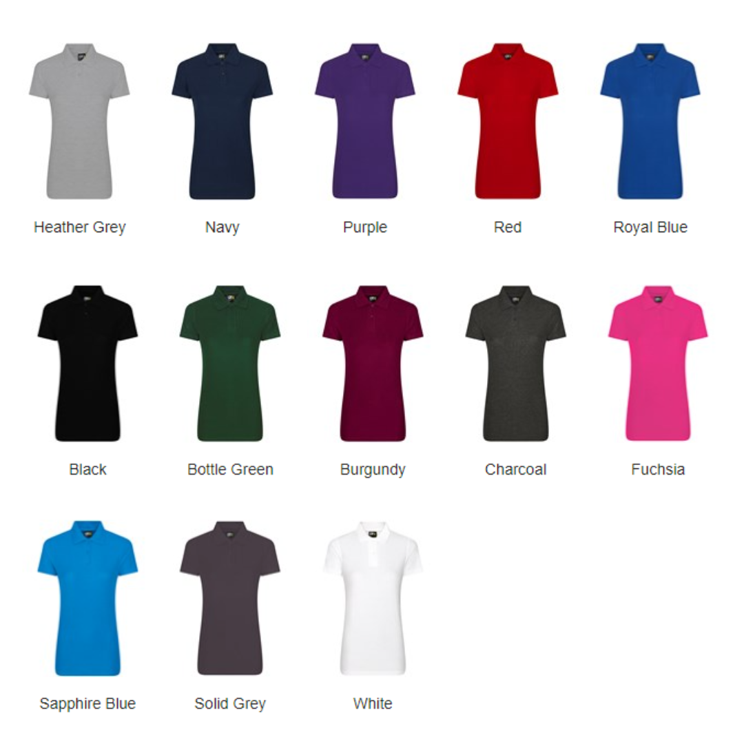 Ladies Polo T-Shirt - Image 2