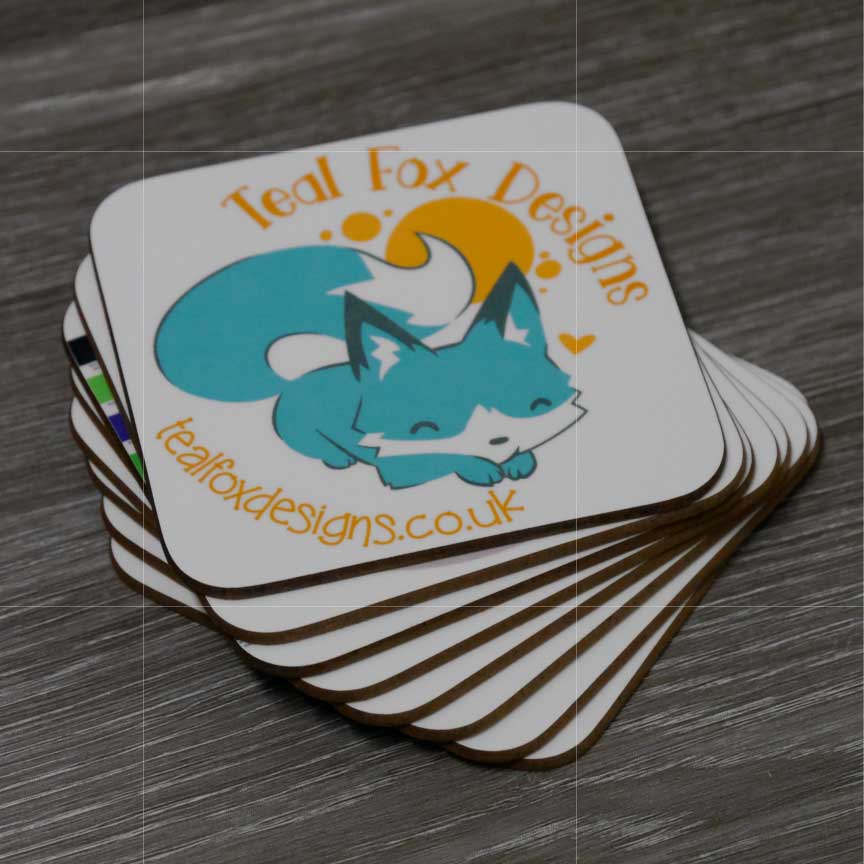 Square Logo Coaster