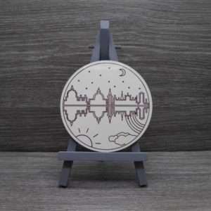 Round Logo Coaster