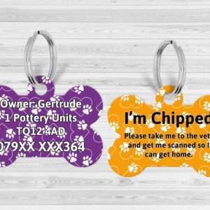 tealfoxdesigns.co.uk - pet id tags