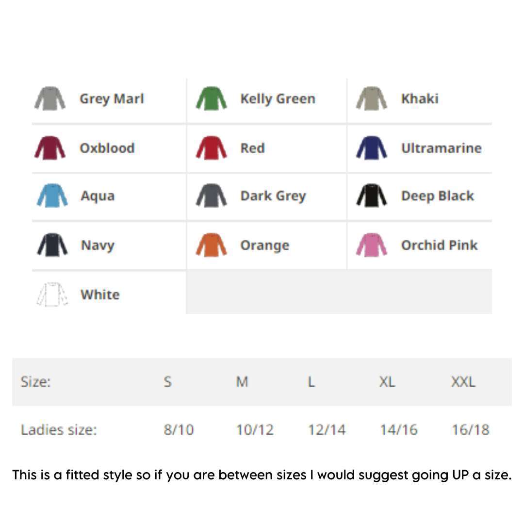 Ladies Long Sleeve T-Shirt - Image 2
