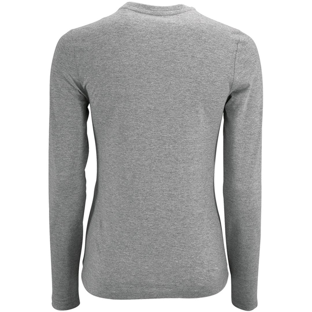 Ladies Long Sleeve T-Shirt 190gsm - Image 2