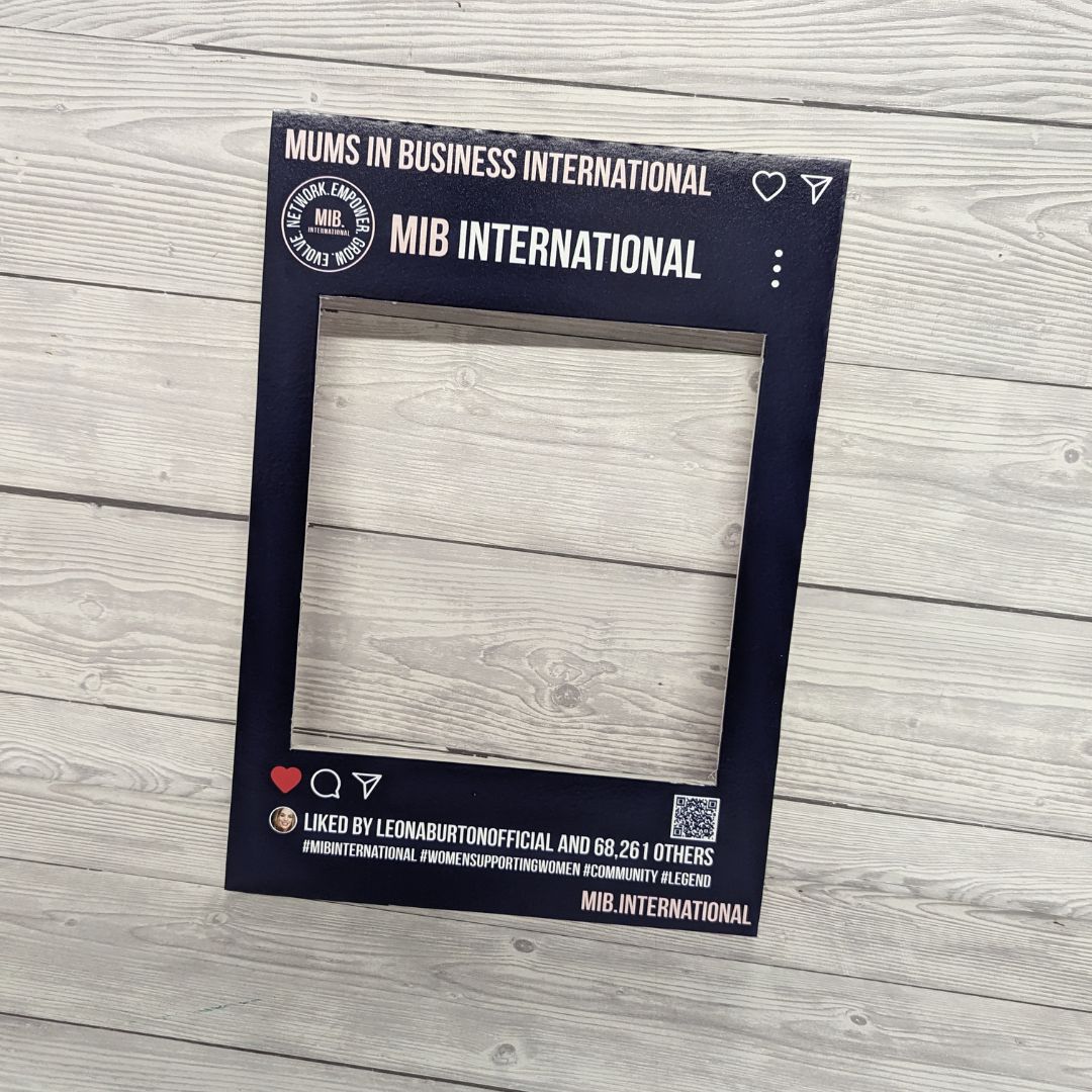 A1 Selfie Frame Navy