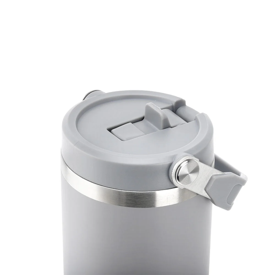 30oz Stainless Steel Travel Mug with Handle - Image 6
