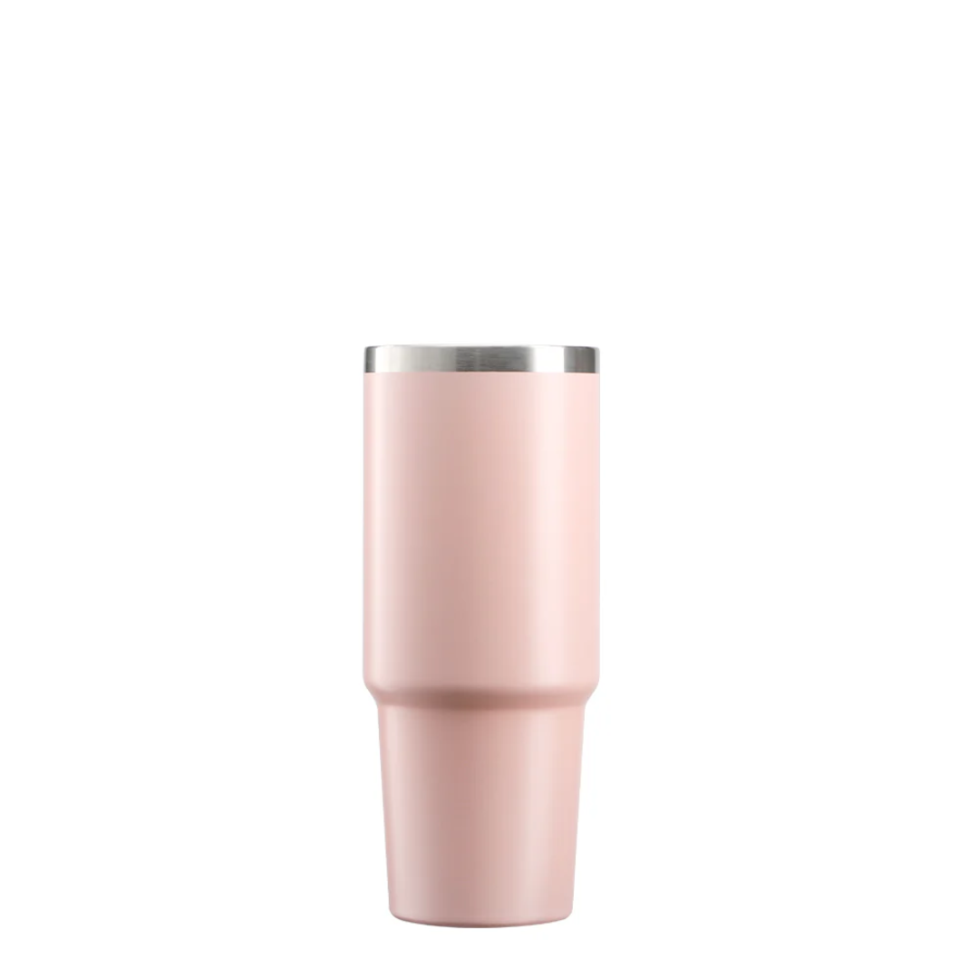 30oz Stainless Steel Travel Mug with Handle - Image 14