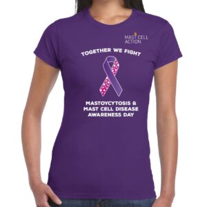 Mastocytosis & MCD Awareness Day T-Shirt - Ladies