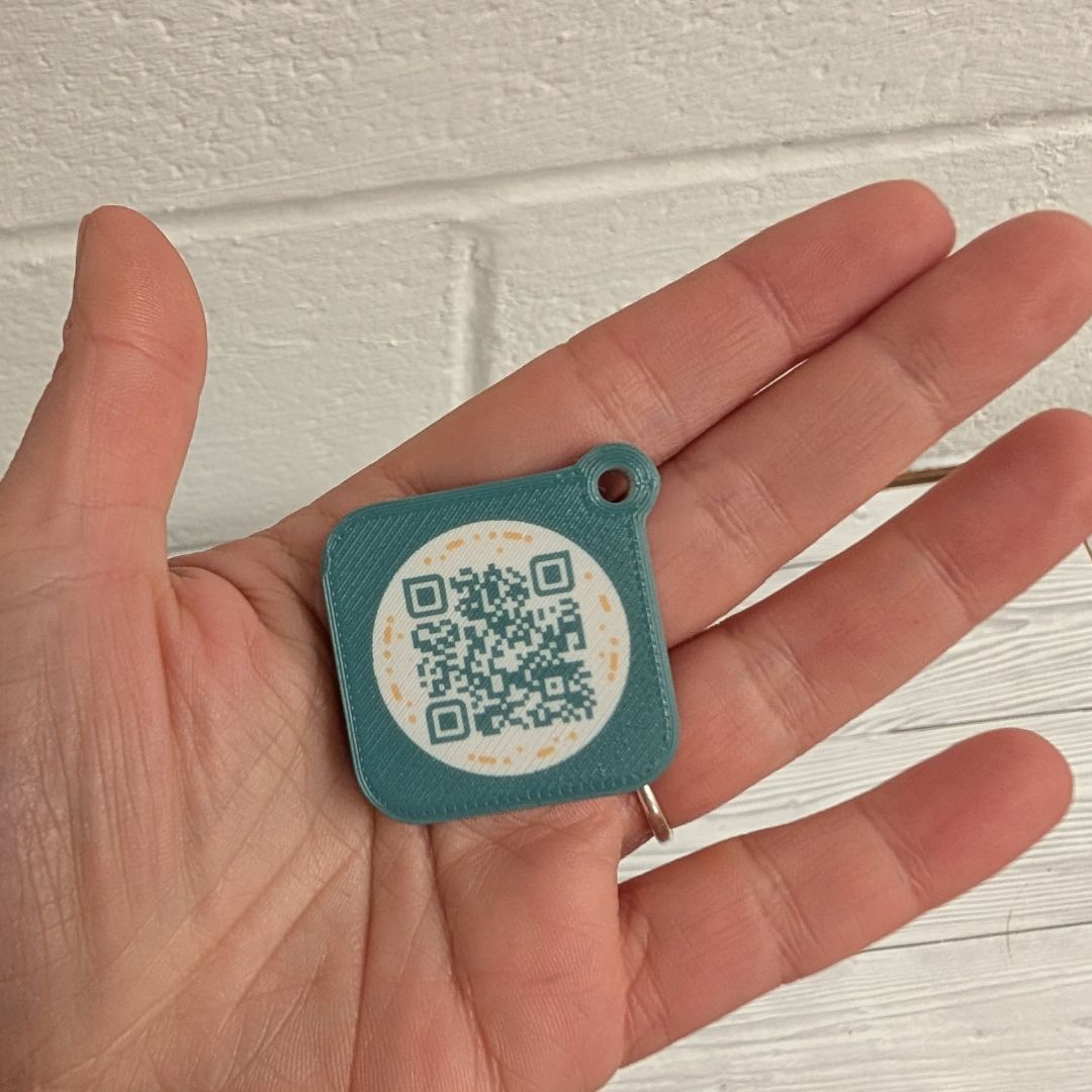 3D Printed NFC Keyring - Image 2