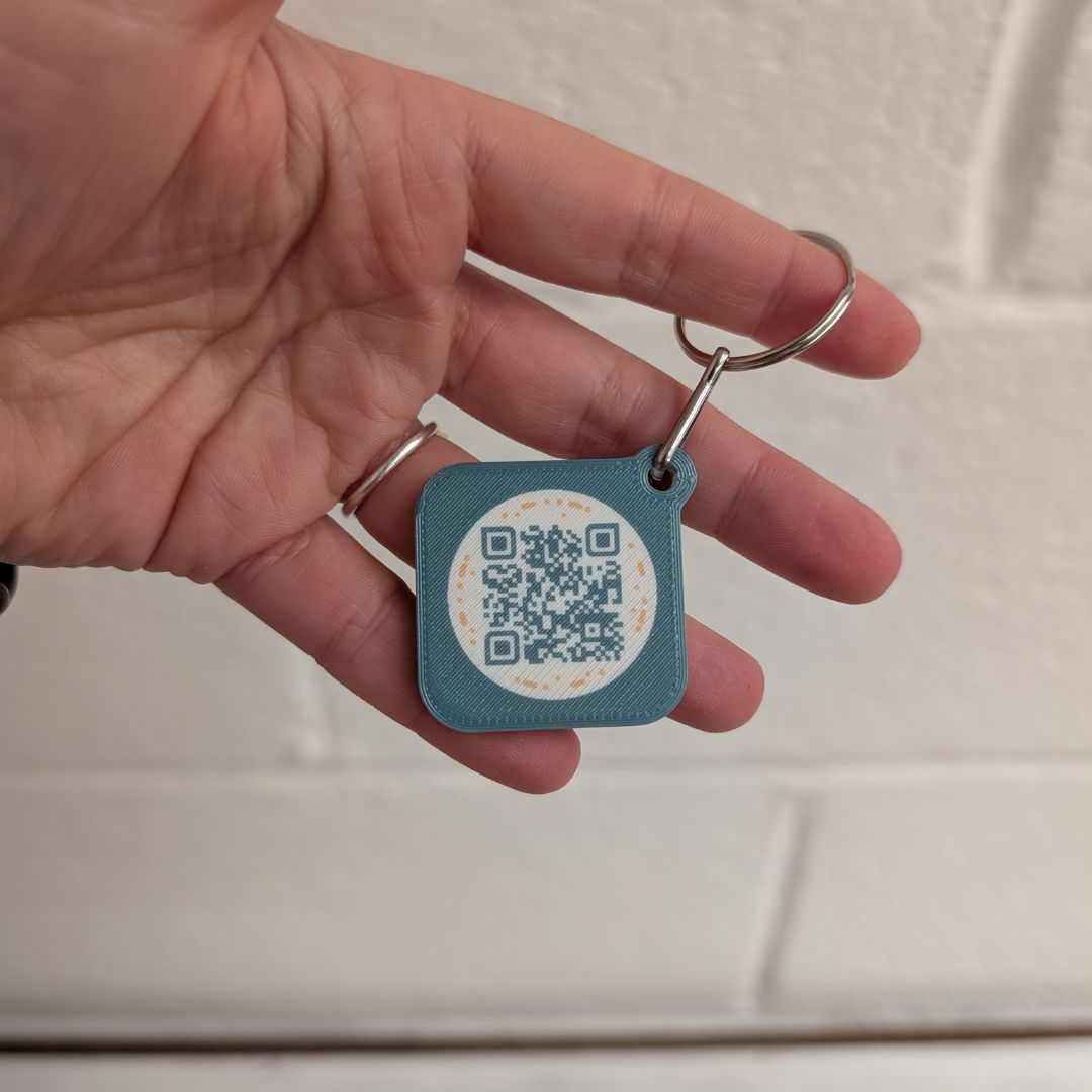 3D Printed NFC Keyring - Image 8