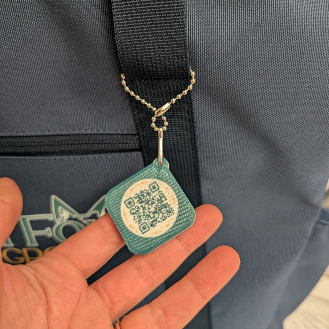 3D Printed NFC Keyring - Image 3