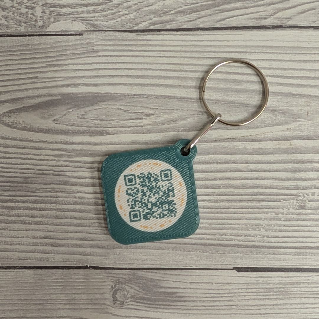 3D Printed NFC Keyring - Image 4